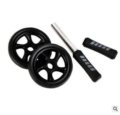 Rouleur abdominal VELNOX Fitness™ Core Pro de la marque ggg, avec poignées ergonomiques et rouleau solide pour entraînement abdominal.