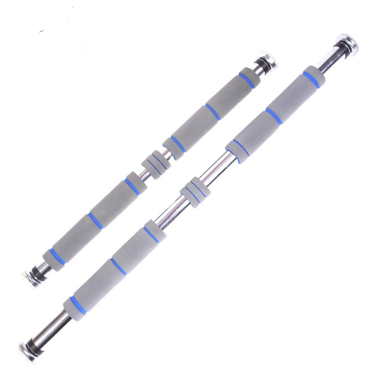 Barre de traction réglable VELNOX Fitness™ pour porte, en métal robuste, installée dans une porte, idéale pour exercices de musculation.