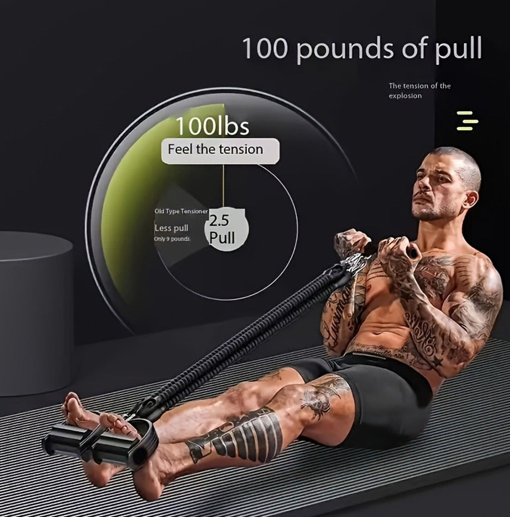 Ensemble de musculation Resistance Training Set de la marque ggg, comprenant des bandes élastiques de résistance pour entraînement.
