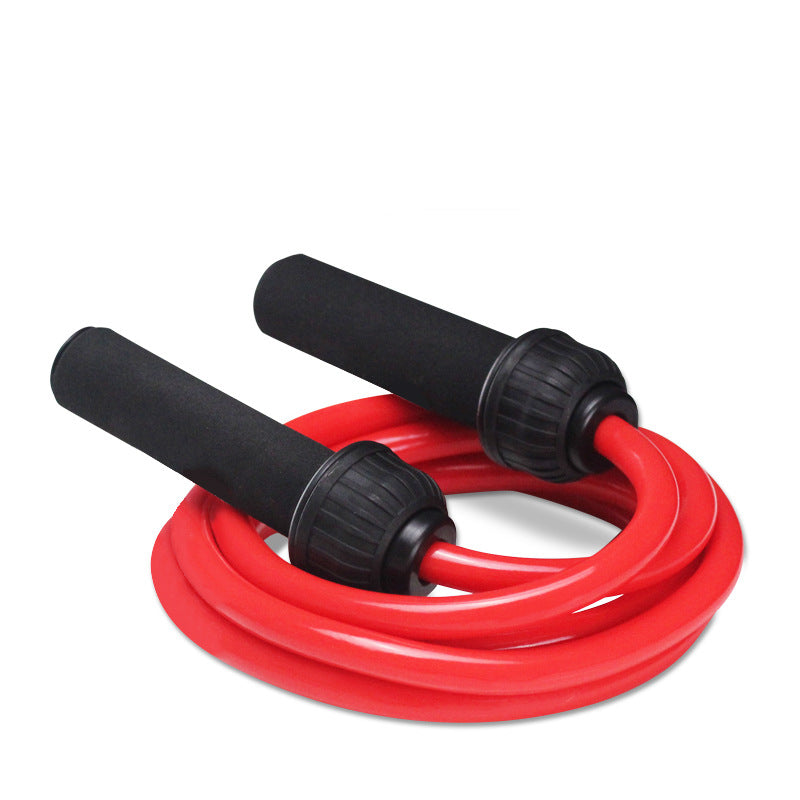 Sautoir de saut avec poids VELNOX Fitness™ Power Weighted Jump Rope de la marque ggg, avec poignées ergonomiques et câble robuste