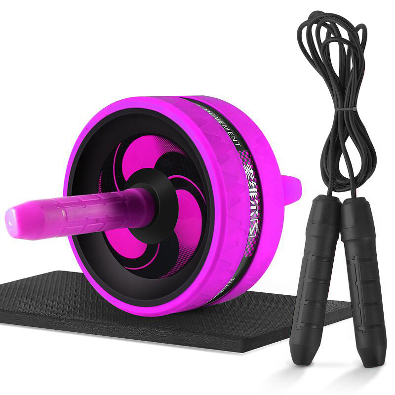 Roulette d'abdominaux VELNOX Fitness™ Core Pro de la marque ggg, montrant la roue avec poignées pour exercices de renforcement du tronc.