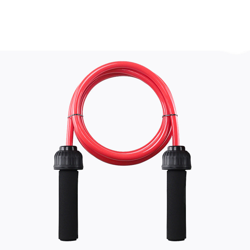 Corde à sauter lestée VELNOX Fitness™ Power Weighted Jump Rope de marque ggg, avec poignées antidérapantes et câble robuste.