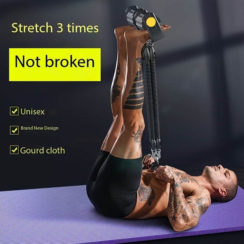 Ensemble d'entraînement en résistance VELNOX Fitness™ de la marque ggg, avec bandes élastiques colorées pour exercices de musculation.